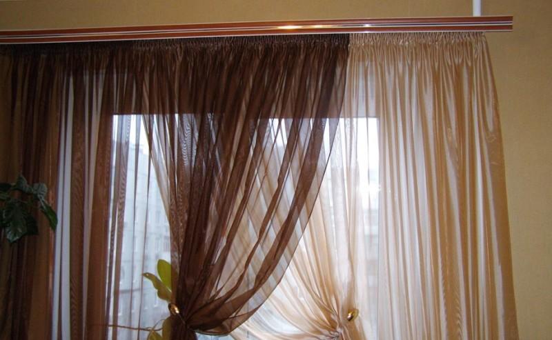 Фото шторы с органзой фото