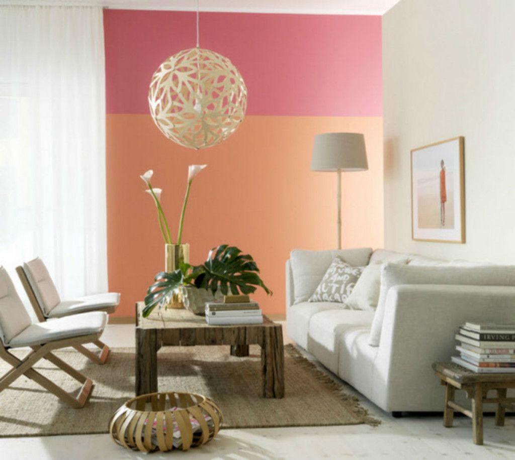 Интерьер в персиковых тонах: значение, сочетание, выбор отделки, мебели, штор и декора