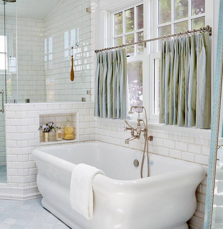 Эстетика и практичность: шторки для ванной – надежная защита от брызг